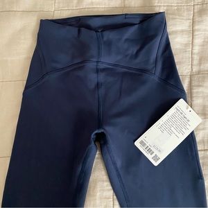 NWT Lululemon True Navy Instill Legging 25”
